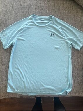 Under Armour Men’s Pale Blue Athletic Short Sleeve Tee